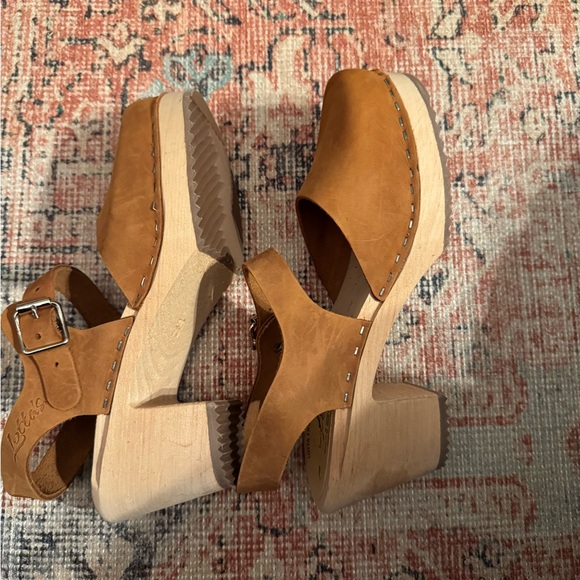 Lotta from Stockholm Highwood Brown Clogs in Oiled Nubuck size 39/8.5 - Picture 16 of 16